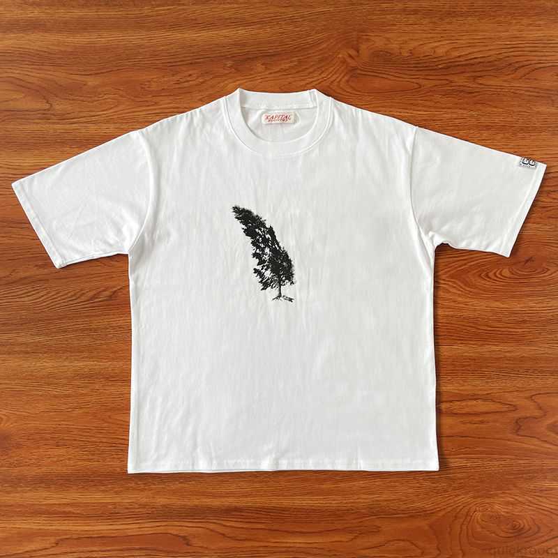 

Designer Fashion Clothing Hip hop Tees TShirts Kapital Kountry Hirata and Hiroshi Oshima Printed Short Sleeve T-shirt 2 Options, White 1