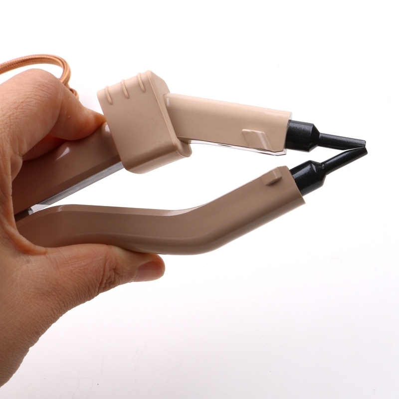 Connectors 1Pcs Adjustable Temperature 220 Professional Hair Fusion Iron Heat Hair Connectors Keratin Melting Tool 230724