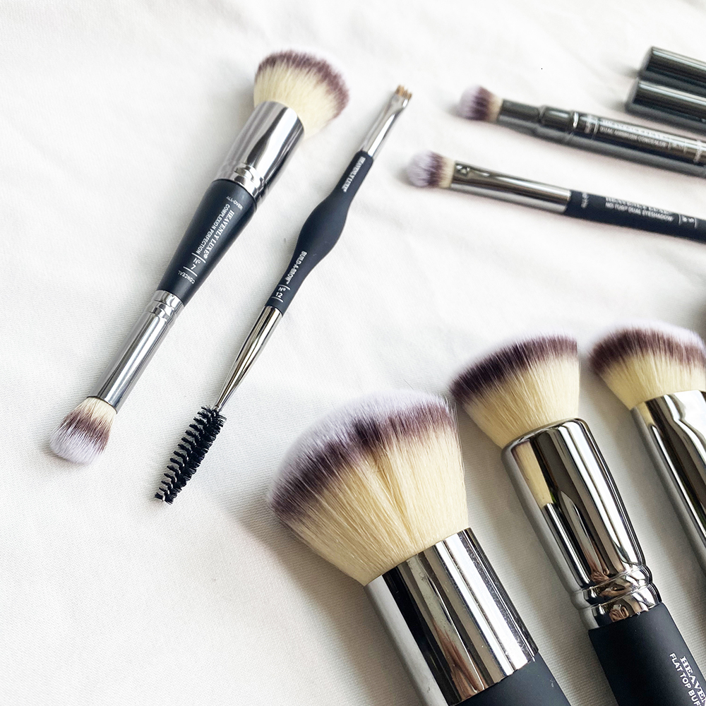 Makeup Tools Heavenly Luxe Makeup Brushes Set Soft Synthetic Face Foundation Powder Blush Concealer Eye Shadow Brow Beauty Cosmetics Brushes 230724