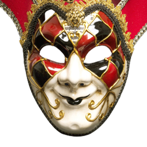 Italy Venice Style Mask 4417cm Christmas masquerade Full Face Antique mask 3 colors For Cosplay Night Club1017690
