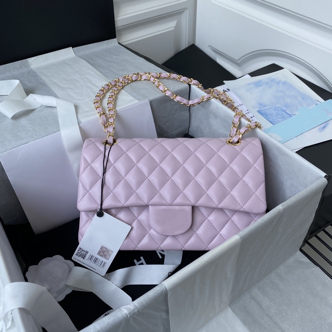 10A Original Quality Classic Flap CF Shoulder Bag Fatty Fang Woman Messenger Bags Designer Smooth Lambskin Crossbody Bags Caviar Cowhide Gold Luxury Wallet 7JWY