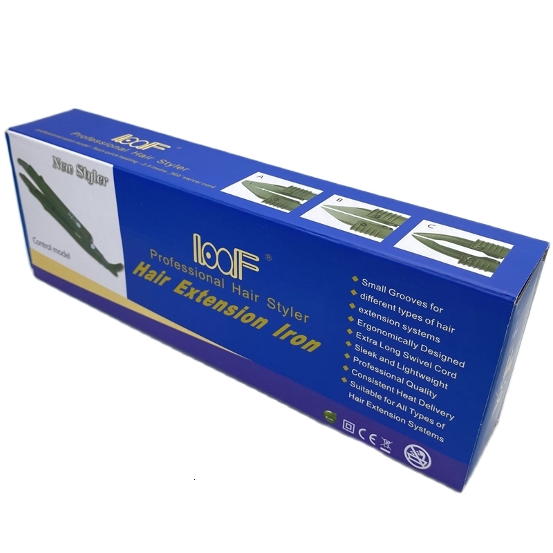 Connectors L611 Iron ABC Tip Hair Extension Fusion Iron Connector Temperature Controllable Heat Hair Connector EU plug 230724