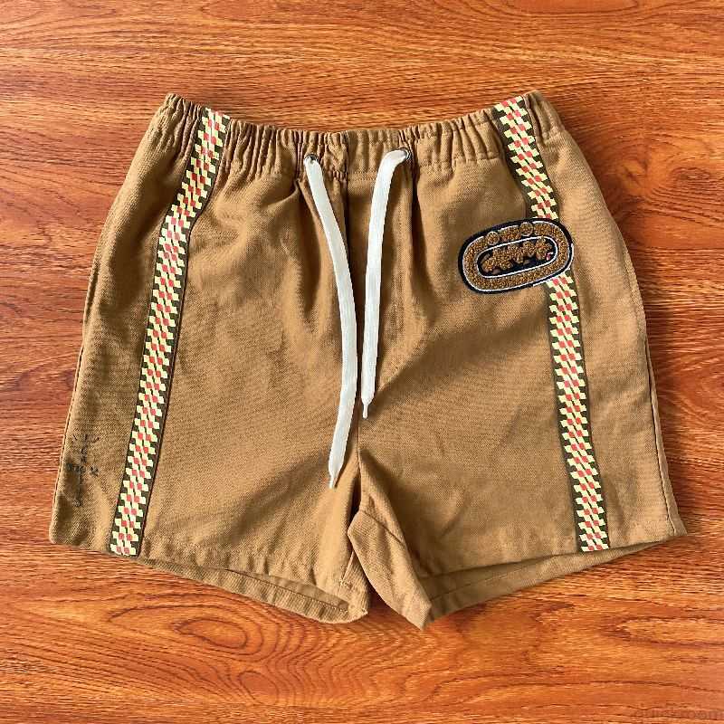 Designer Short Fashion Casual Clothing Travis Scotts Cactus Jack Starburst Shorts Striped Casual Sports Shorts 2030, Light brown
Designer Short Fashion Casual Clothing Travis Scotts Cactus Jack Starburst Shorts Striped Casual Sports Shorts 2030, Light brown