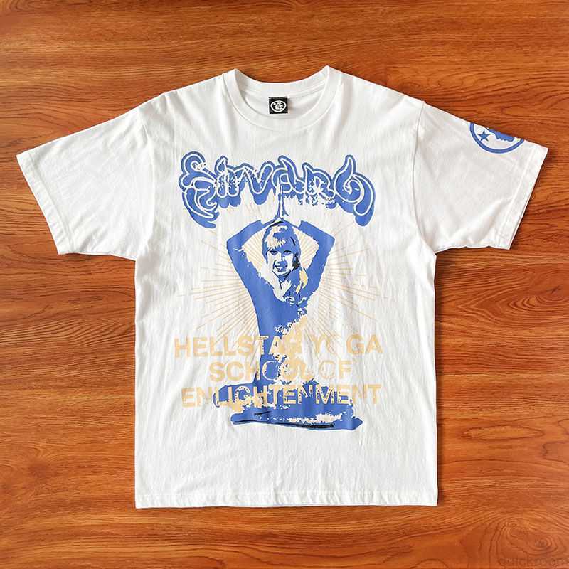 Designer Fashion Clothing Hip hop Tees TShirts Hellstar Studios Yoga Tee High Street Fashion Men's and Women's Short Sleeve T-shirt, White
Designer Fashion Clothing Hip hop Tees TShirts Hellstar Studios Yoga Tee High Street Fashion Men's and Women's Short Sleeve T-shirt, White