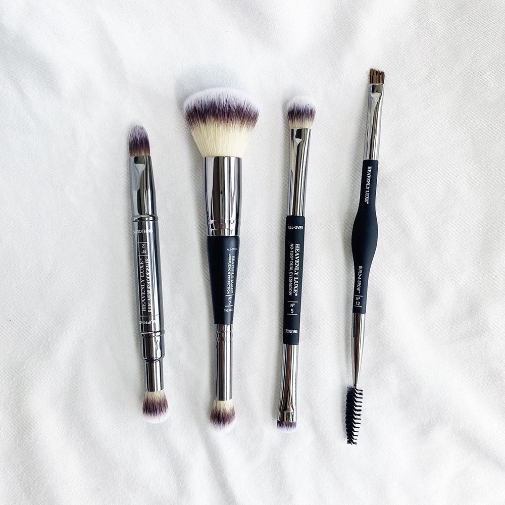 Makeup Tools Heavenly Luxe Makeup Brushes Set Soft Synthetic Face Foundation Powder Blush Concealer Eye Shadow Brow Beauty Cosmetics Brushes 230724