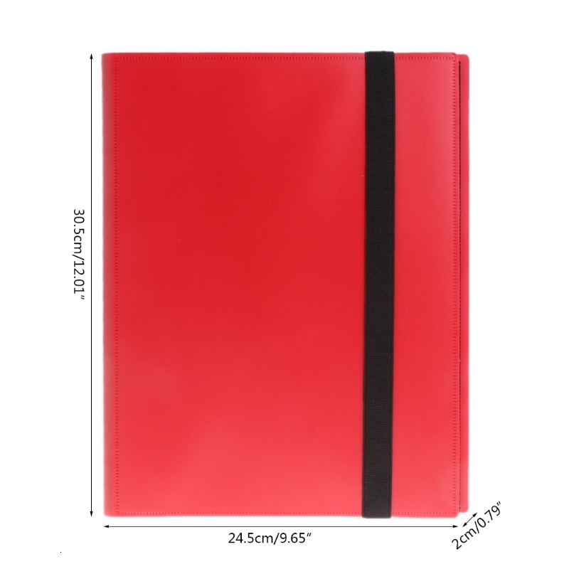 Outdoor Games Activities 360 Cards Capacity Pocket Holder Binders Albums for CCG Magic Yugioh Board Game Card Book Sleeve Holder 230725