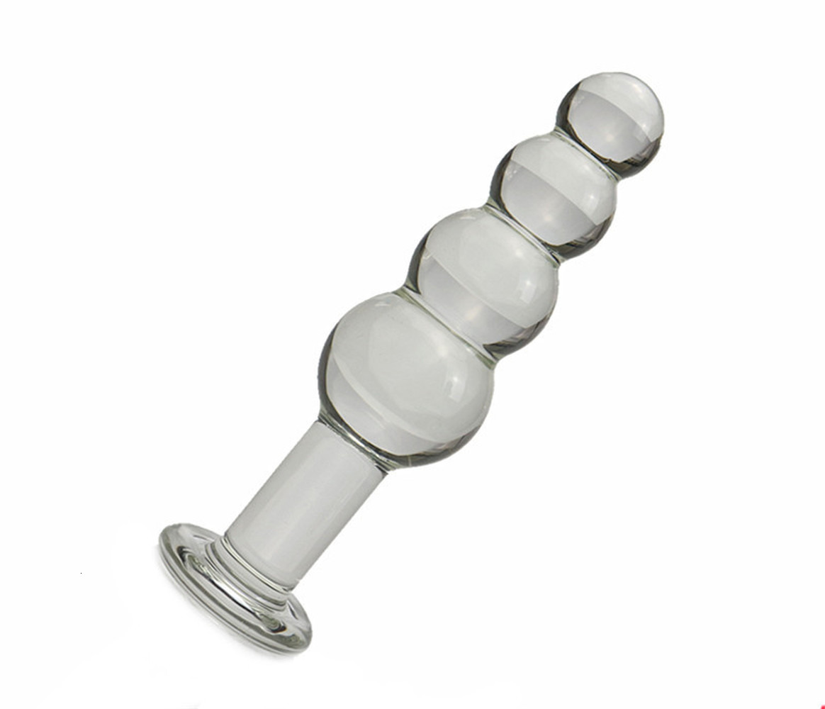 Adult Toys Glass big crystal button big ball button Dildo masturbation adult sex toy men and women 230724