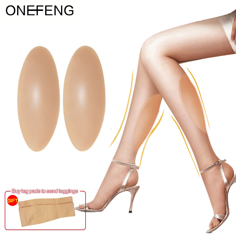Breast Form ONEFENG Silicone Leg Onlays Silicone Calf Pads for Crooked or Thin Legs Body Beauty Factory Direct Supply Leg Silicone 230724