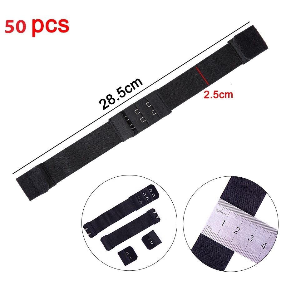 Wig Caps Alileader 50-100PCS Wholesale Price Adjustable Nylon Highest Elastic Bands For Wigs Making Wig Caps Hair Net Wig Making Tools 230724