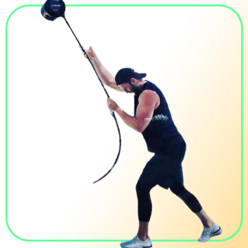 High Quality Gym Pull Rope Machine Hanging Rope Trainer Wall Pulley Endless Rope Fitness Equipment Core Training X0524