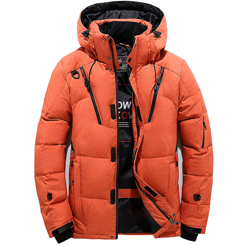 Skiing Jackets Thermal Winter Ski Suit Men Windproof Down Jacket and Bibs Pants Set Male Snow Costume Snowboard Wear Overalls 230725