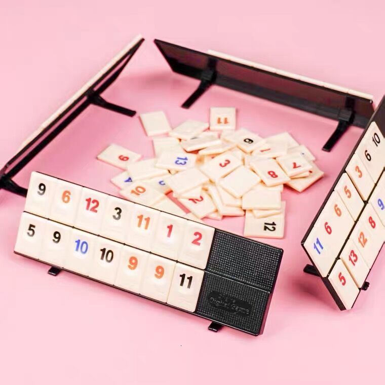 Outdoor Games Activities Israel Fast Moving Tile Classic Board Game 2-4People Israel Mahjong Digital Game Home Game Family Party Game Travelling Versi