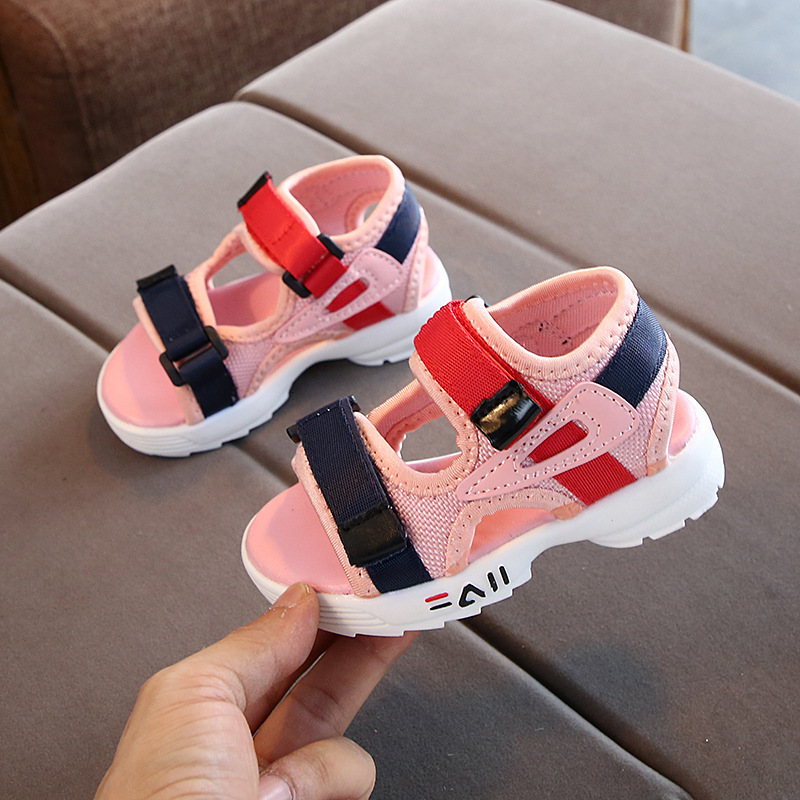 Sandals summer children s sandals baby toddler shoes girls beach soft bottom non slip boys sports leisure 21 30 230724