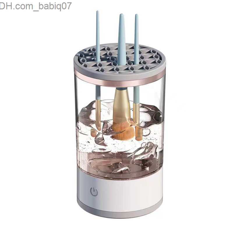 Makeup Brushes Women's eye shadow brush cleaning tool Portable electric Makeup brush cleaner with USB charging automatic Makeup brush Z230725