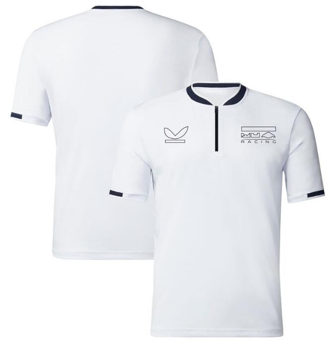 Nouveau T-shirt à manches courtes à manches courtes F1 Racing Polo Suit Suit Summer à manches courtes avec coutume