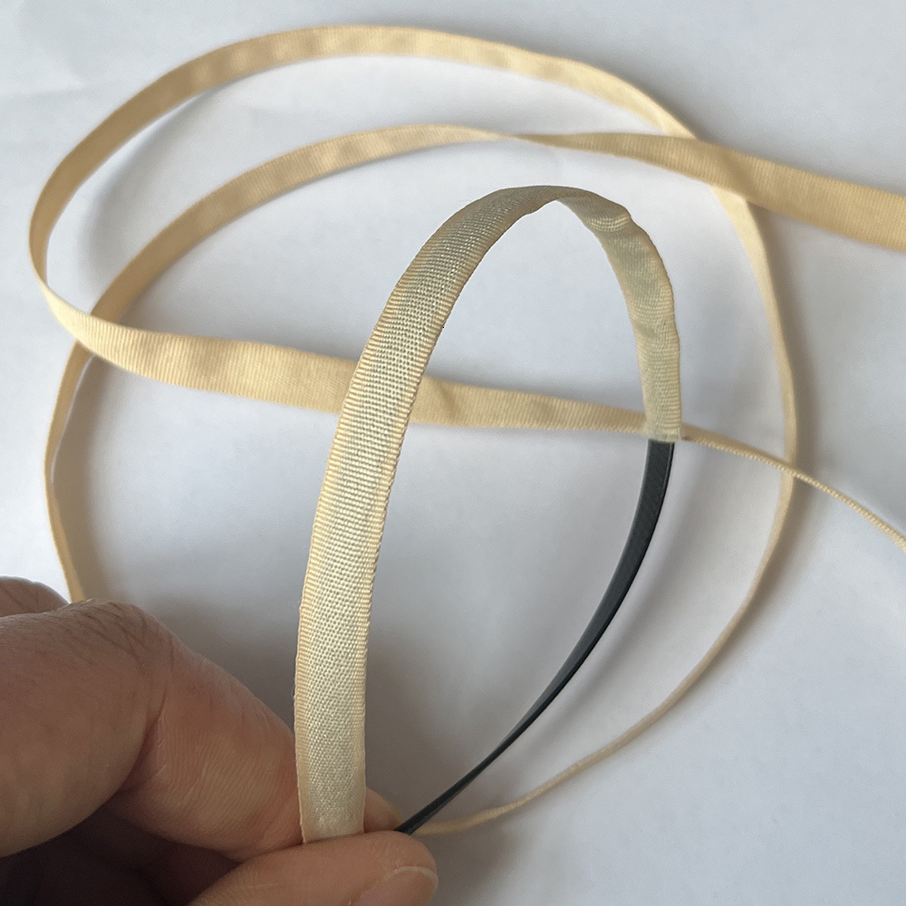 Wig Caps 200yardsroll 7mm Double Deck Cannulate Cloth Ribbon For Wig Base Ear Holder Ribbons 230724