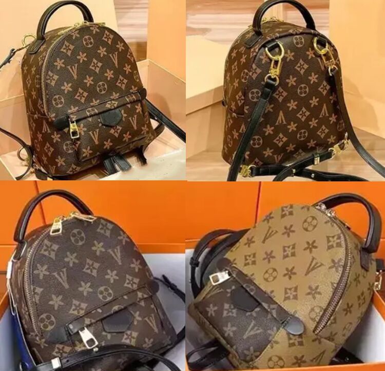 Women Top Designer Backpack Small Back pack Ladies High Quality Leather Backpacks Shoulder Crossbody Bag TEEN Children Boys Girls Knapsack School Bags Purses