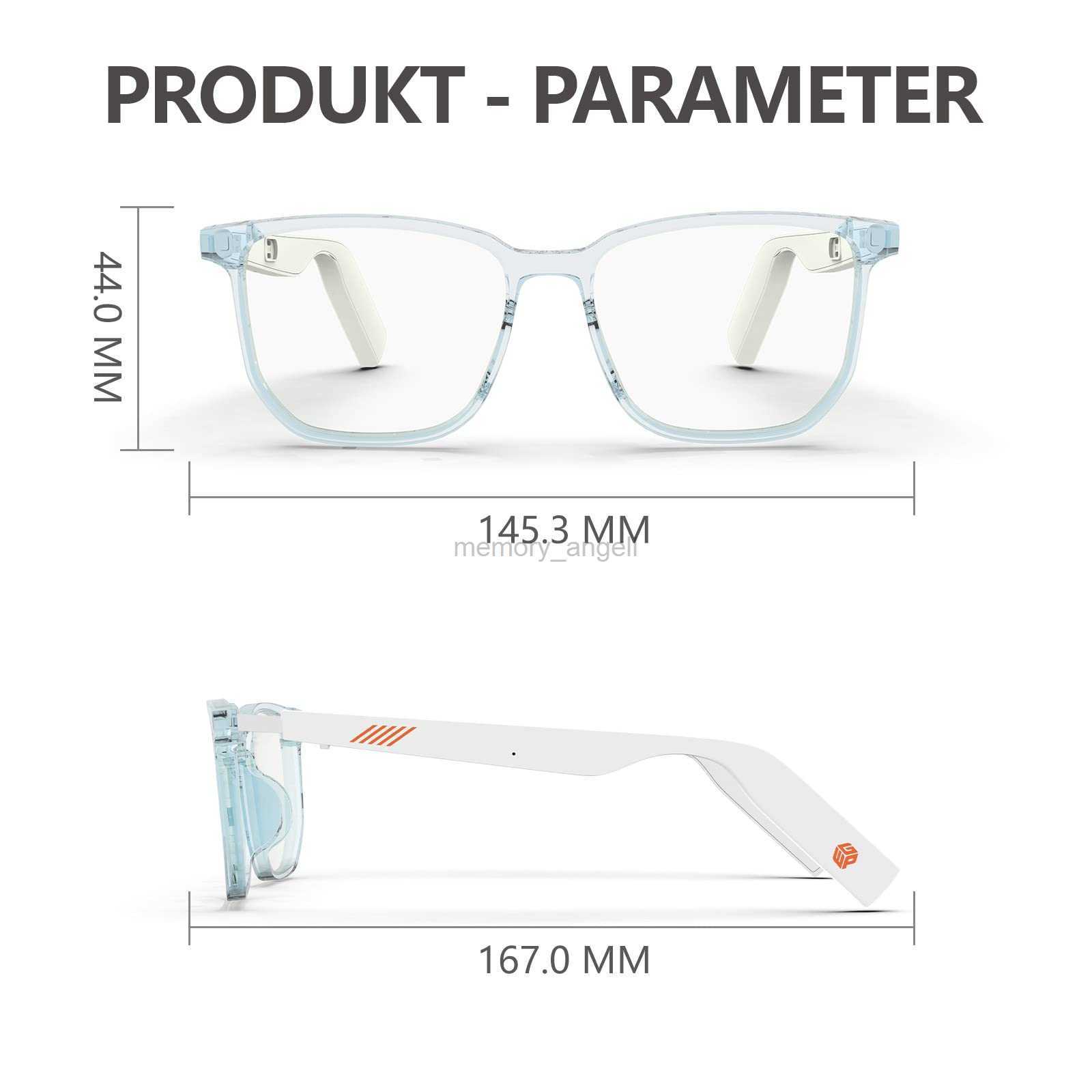 Smart Glasses Smart 3D Anti-Blue Voice Control Glasses Wireless Bluetooth Sunglasses Hands-Free Calling TWS Music Video Waterproof Eyeglasses HKD23072