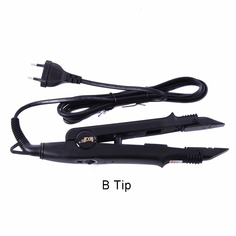 Connectors Adjustable Temperature Professional Hair Extension Fusion Iron Heat Connector Wand Iron Melting ToolEU outlet 230724