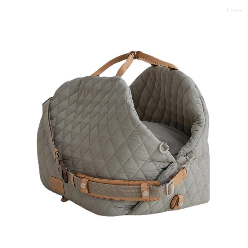 2025--Dog Carrier Pet Bag Kennel Nylon Waterproof Detachable Handbag Car Sofa Travel Cat Nest Puppy Bed Small Accessories
