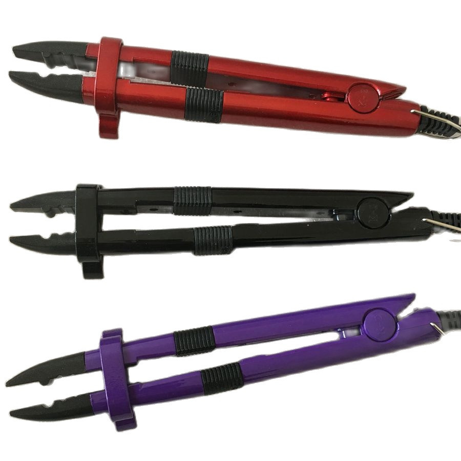 Connectors 1 piece Salome Temperature Controllable Heating Iron Heat Keratin Hair Extensions Tools Mini Iron Fusion Connector 230724