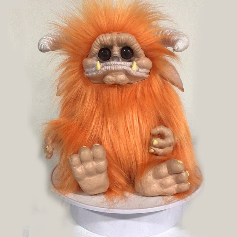 Decorative Objects Figurines Labyrinth Worm Ello Monster Doll Kids Maze Worm Animal Long Hairy Big Mouth Freak Doll Children Birthday Gifts Toys 23072