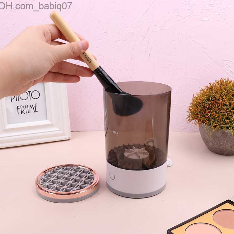 Makeup Brushes Women's eye shadow brush cleaning tool Portable electric Makeup brush cleaner with USB charging automatic Makeup brush Z230725