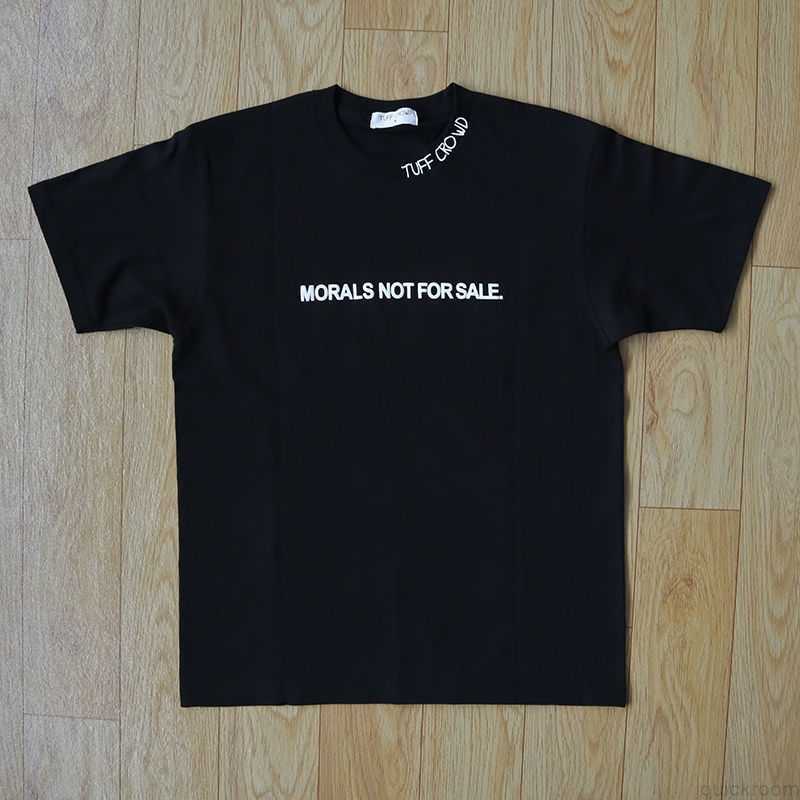 Designer Fashion Clothing Hip hop Tees TShirts Tuff Crowd Ins Same Morals Not for Sale Short Sleeve T-shirt, White
Designer Fashion Clothing Hip hop Tees TShirts Tuff Crowd Ins Same Morals Not for Sale Short Sleeve T-shirt, White