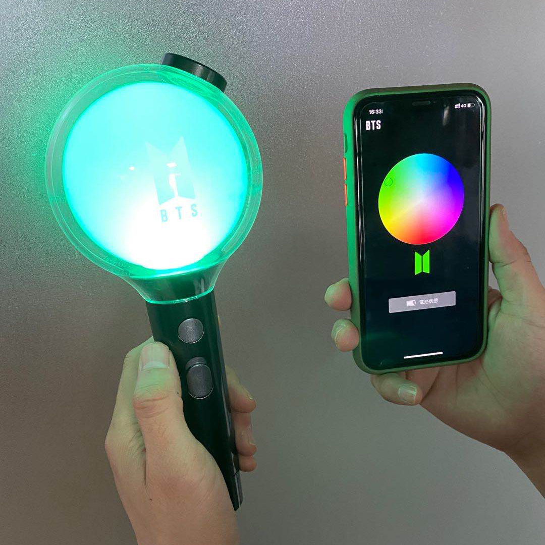 LED Light Sticks Kpop Army Bomb Ver4 Stick Map of The Soul Special Edition Concert with Bluetooth Po Cards Fans Collection 230724