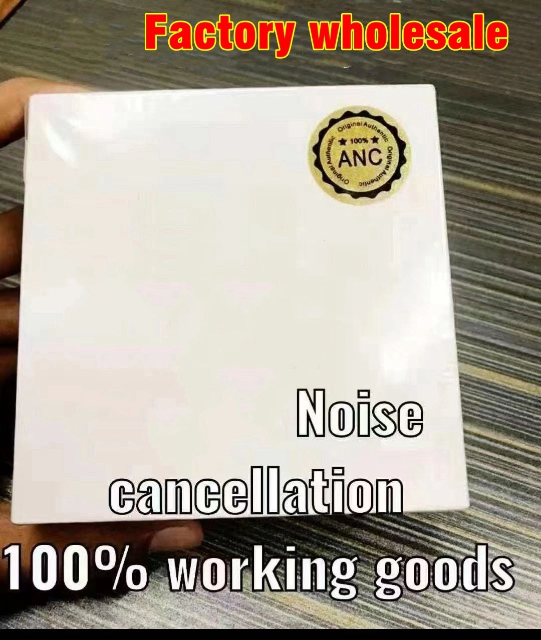 Factory wholesale TWS PRO2 Wireless Earphone earphones ANC Noise cancelling Top 1562 Chip Wireless Charging gaming Bluetooth Headphones In-Ear Detection Phone New