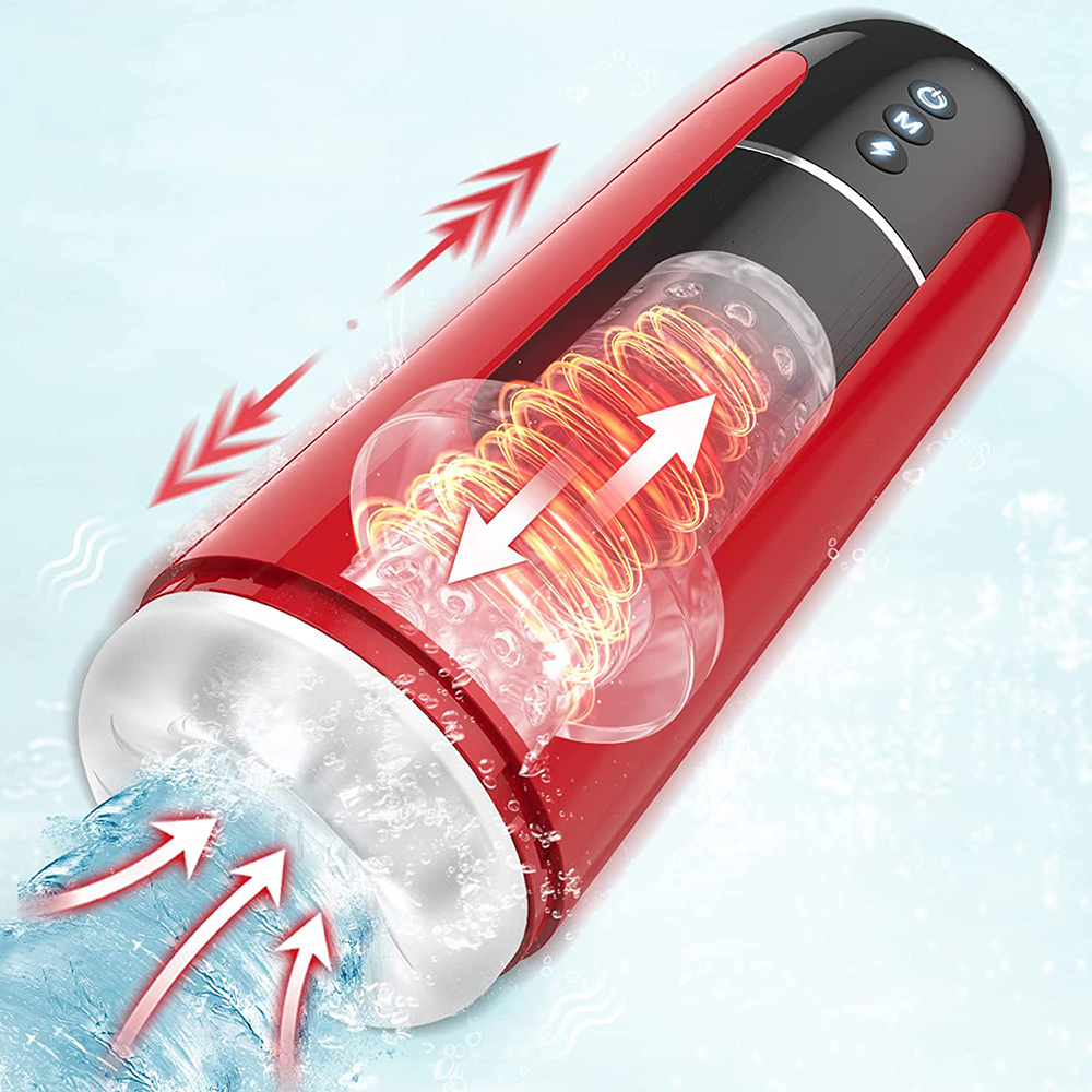 Masturbators Automatic Telescopic Male Masturbator Masturbation Cup Sex Toys for Men Adult Products 230725