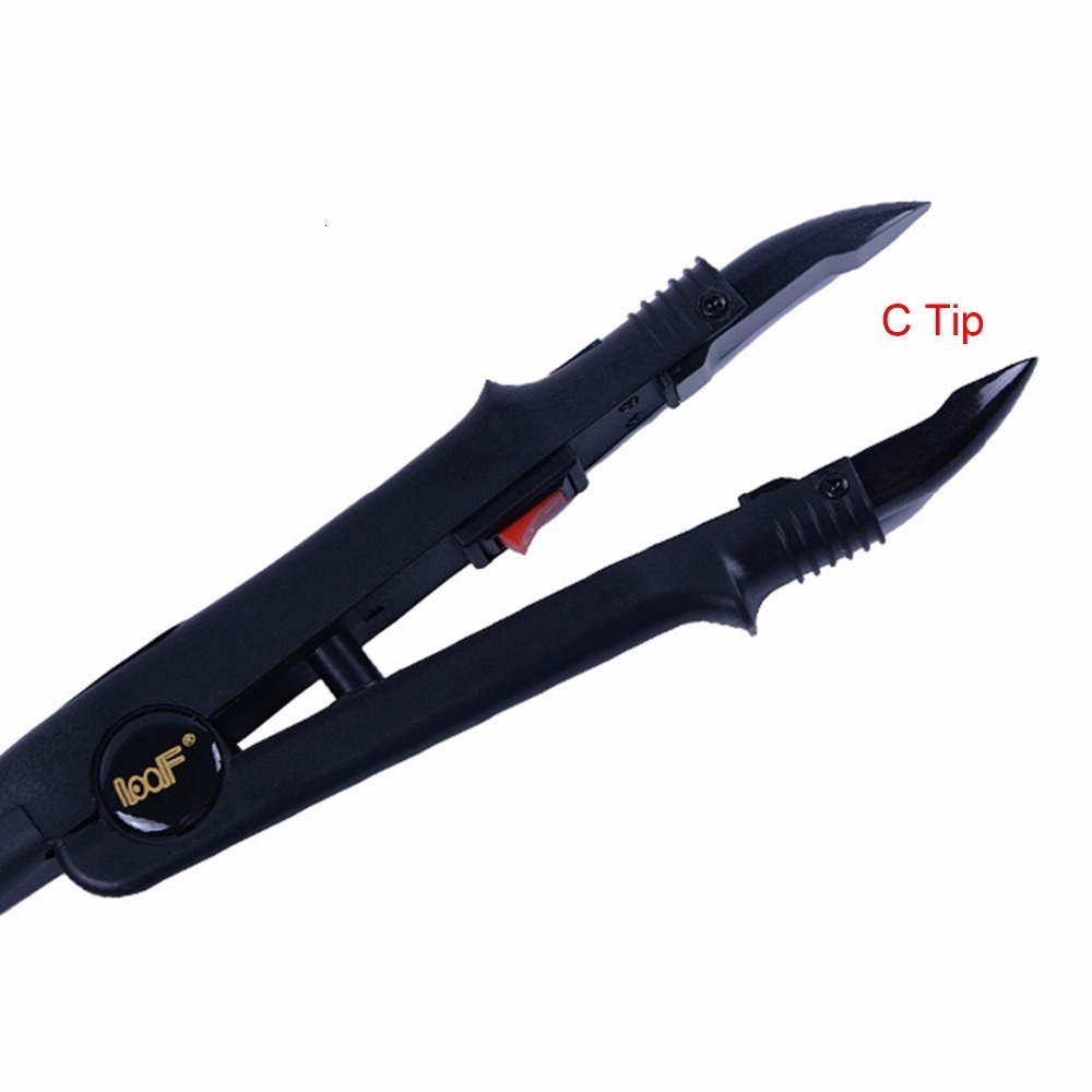 Connectors 1pc JR-611 ABC tip Heat Connectors Hair Extensions Tools Fusion Iron Wand Iron Melting ToolEU outlet 230724