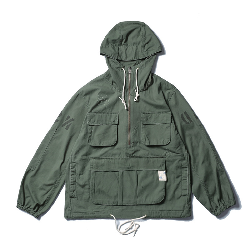 Mens Hoodies Sweatshirts Fashion Oversized Hip Hop Jeans Jacket Streetwear Hooded Cargo Denim Coat With Multi Pockets Loose Fit Y2K Outerwear 230725