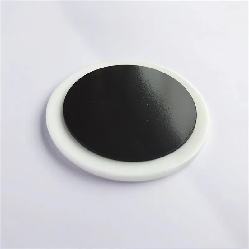 Sublimation Ceramics Fridge Magnets Heart Shape Blank Heat Transfer Refrigerator Magnet Stickers LL