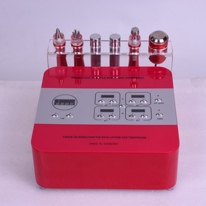 Portable Facial Machine V-Face Dark Circles Eye Bags Removal Salon Spa RF Skin Tightening Face Lifting Skin Rejuvenation For Home Use No Needle Mesoth