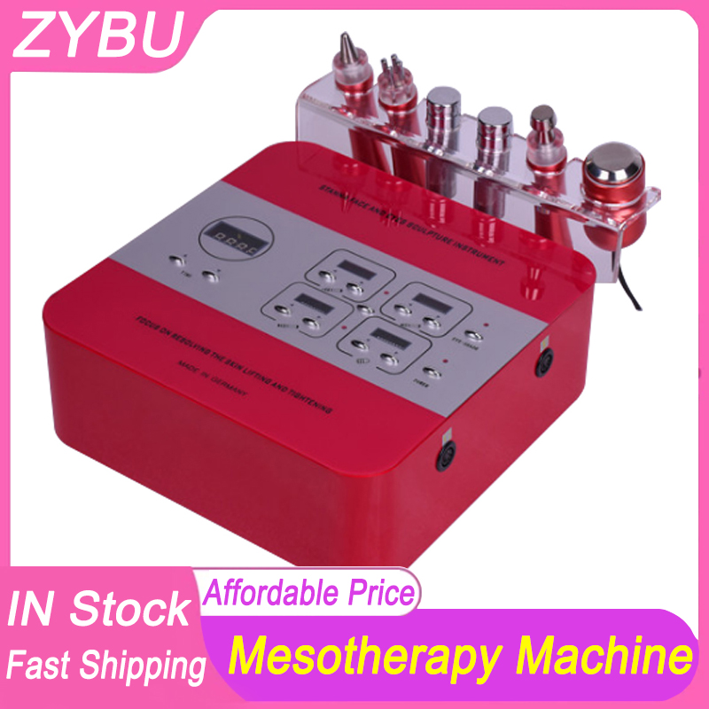 Microcurrent Face Lift Device Electroporation RF Facial machine 4 in 1 Eye Wrinkle remove face skin tightening Lifting No Needle Mesotherapy machine