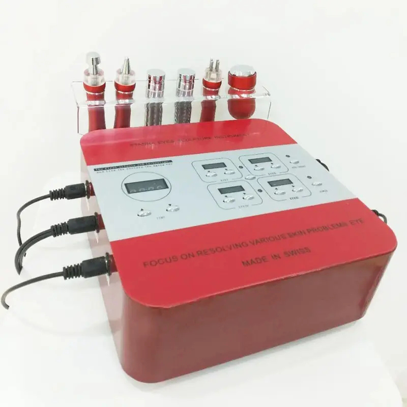 Portable Facial Machine V-Face Dark Circles Eye Bags Removal Salon Spa RF Skin Tightening Face Lifting Skin Rejuvenation For Home Use No Needle Mesoth