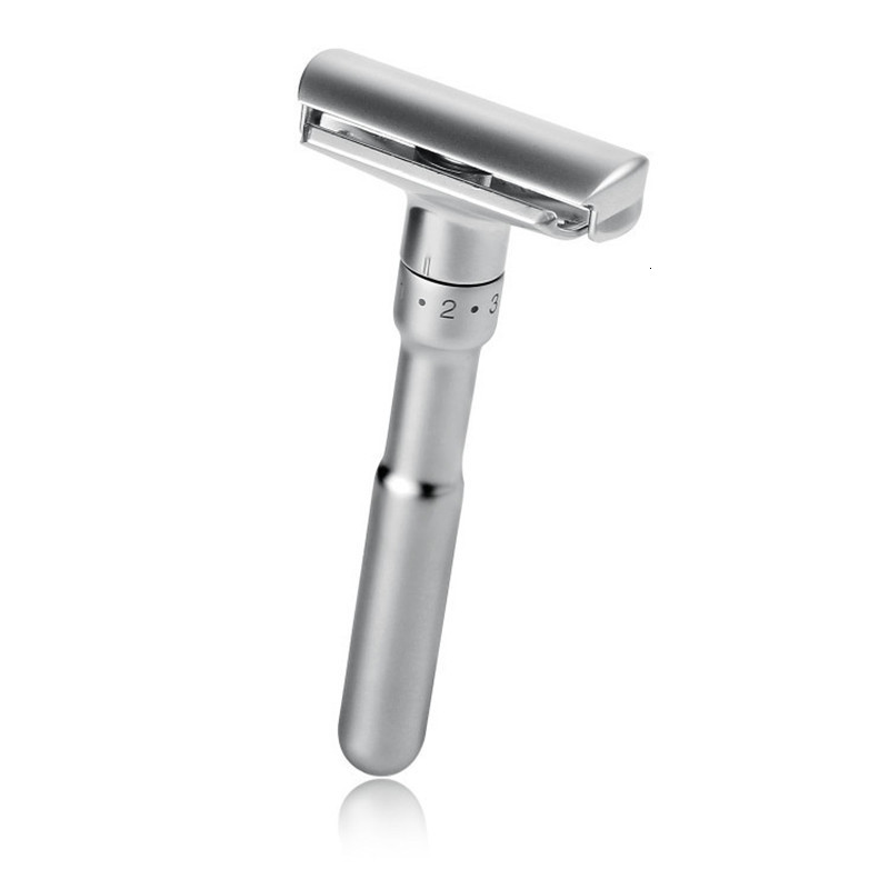 Razors Blades Adjustable Safety Razor Mens Folding Shaving Razor Double Edge Blades Shaver Professional Barber Shaving Hair Tool 230725