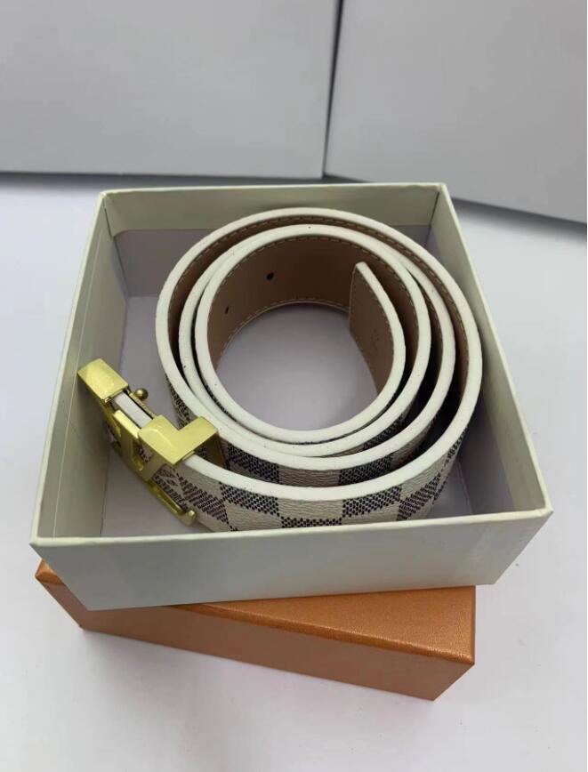 New Arrived Luxury Designers Belts Classic Big Solid Buckle Belt Men Genuine Leather Ladies Man Casual Letter Smooth Buckle Womens Leather Belt Width 3.8cm With box