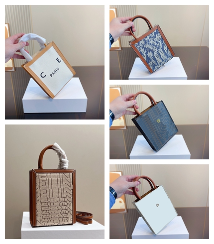 Tote Handbag Mens Messenger Bag Womens Designer Triomphe Canvas Leather Envelope Bags Woman Cabas Cylinder Crossbody Clutch Lage Top