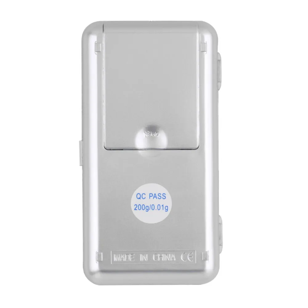 wholesale Weighing Scales 100g 200g 300g 500g 1000g 0.1g 0.01g Mini Digital Scale Portable LCD Electronic Jewelry Weight Weighting Tool Diamond Pocket