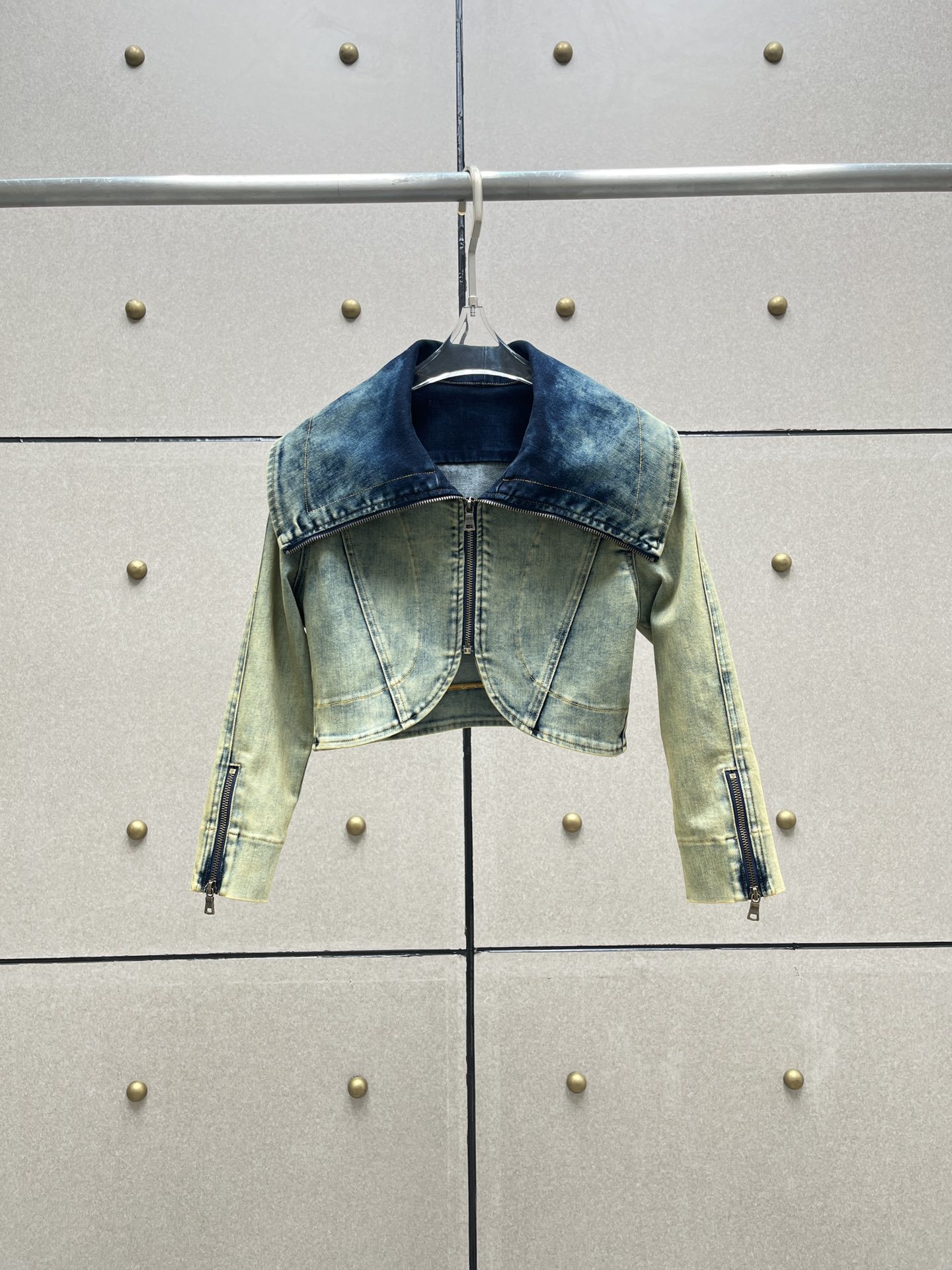 Womens Jackets The spring and summer cowboy zipper jacket 0702 230726