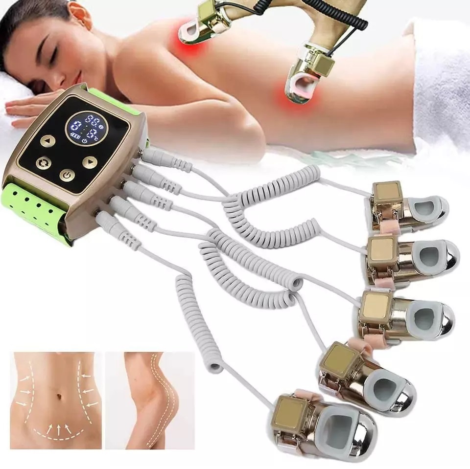 2025 Electric Body Massager with RF Heat & EMS, Deep Tissue Relief & Relaxation, Gua Sha Therapy for Body Shaping and Muscle Recovery