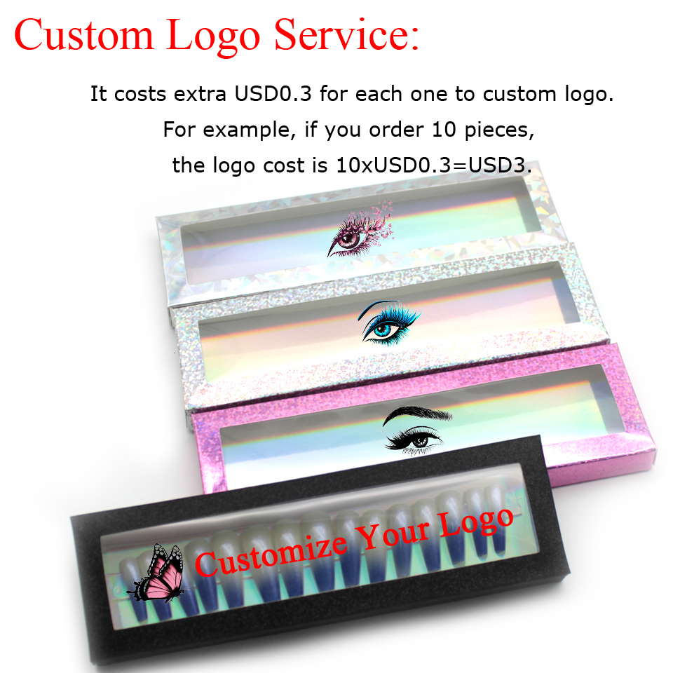 False Nails Nail Tips Box Case Empty With Card Wholesale In Bulk 10 20 30 50 Pieces Paper Boxes Packaging Press On Small Business 230726