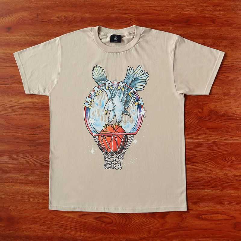 Designer Fashion Clothing Hip hop Tees TShirts New Market Nuture Yourself T-shirt Eagle Dunk Print Cotton T-shirt, Khaki
Designer Fashion Clothing Hip hop Tees TShirts New Market Nuture Yourself T-shirt Eagle Dunk Print Cotton T-shirt, Khaki