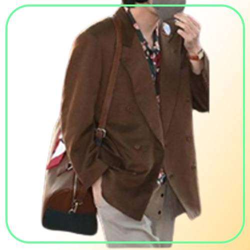 Duffel Bags Kim Taehyung Design Large Capacity Backpack Soft Leather Mute Boston Bag Messenger Shoulder Couple Birthday Gift C33Du