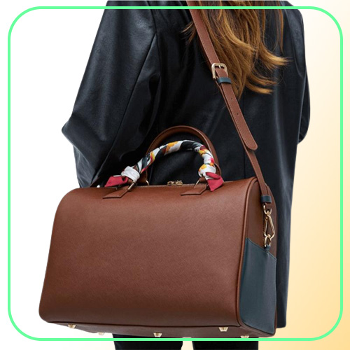 Duffel Bags Kim Taehyung Design Large Capacity Backpack Soft Leather Mute Boston Bag Messenger Shoulder Couple Birthday Gift C33Du