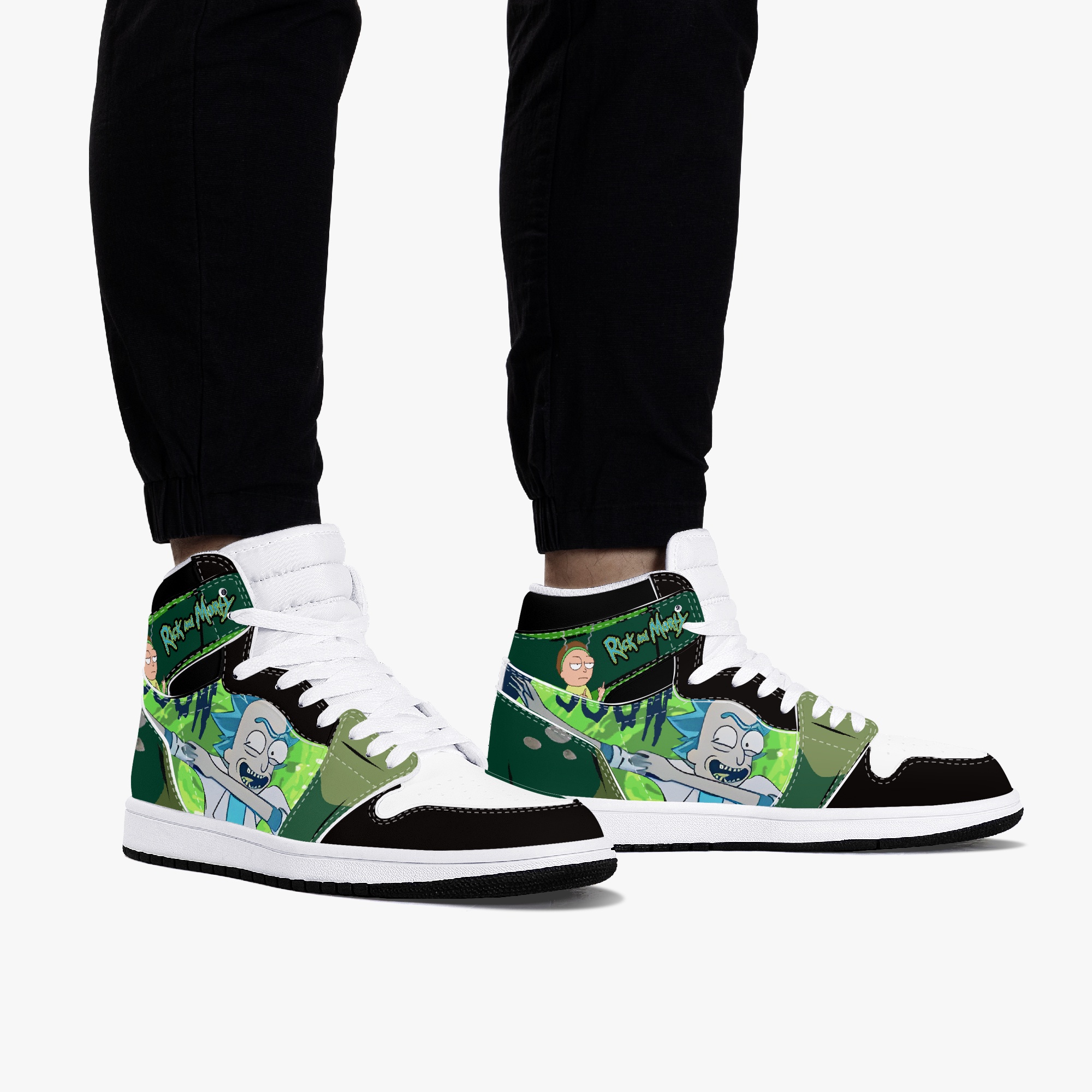 diy basketball shoes mens womens black green crazy doctor trainers outdoor sports 36-48
