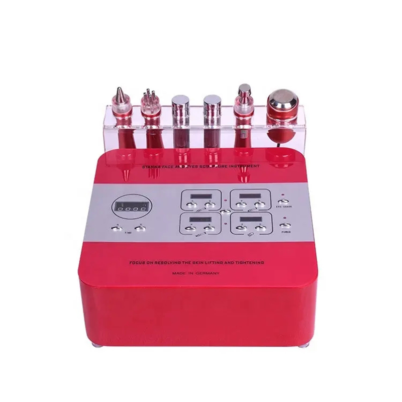 Multifunctional 6 In 1 Cell Awaken Anti-wrinkle Black Circle No-Needle Mesotherapy RF Micro Electricity Pulse Skin Rejuvenation Eye Electroporation Be