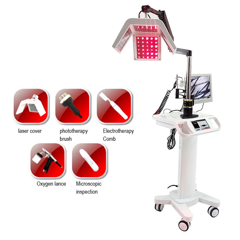High Frequency Scalp Care Massage Hair Regrowth Analyzer Machine Multi-Function Hair Growth Scalp Treatment Analyzer Beauty Equipment